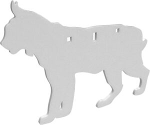 Birchwood Casey Ar500 Silhouette 1-Hole Bobcat 3/8"