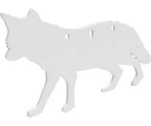 Birchwood Casey Ar500 Silhouette 3-Hole Coyote 3/8"