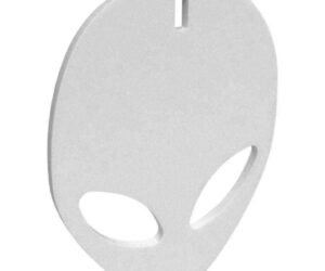 Birchwood Casey Ar500 Silhouette 1-Hole Alien 3/8"