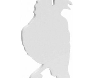 Birchwood Casey Ar500 Silhouette 1-Hole Crow 3/8"