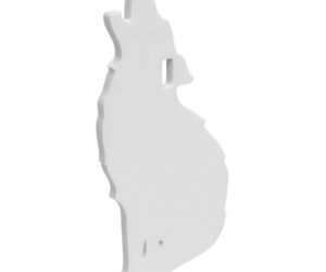 Birchwood Casey Ar500 Silhouette 1-Hole Coyote 3/8"