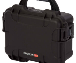 Nanuk Pistol and Accessory Hard Case w/Foam Black 8.4 in. x 6 in. x 3.7in