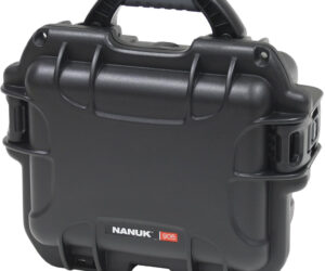 Nanuk Pistol and Accessory Hard Case w/Foam Black 9.4 in. x 7.4 in. x 5 in.