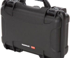 Nanuk Pistol and Accessory Hard Case w/Foam Black 11.4 in. x 7 in. x 3.6 in