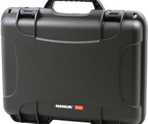 Nanuk Pistol and Accessory Hard Case w/Foam Black 13.2 in. x 9.2 in. x 3.8 in.