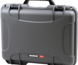 Nanuk Pistol and Accessory Hard Case w/Foam Graphite 13.2 in. x 9.2 in. x 3.8 in.