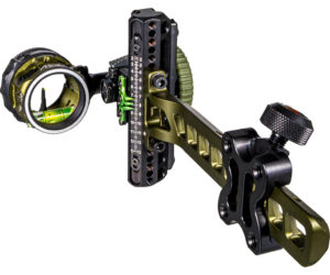 Axcel Driver Plus Slider Sight w/AVX-31 Scope Tactical BH .019 Green Fiber Single Pin RH