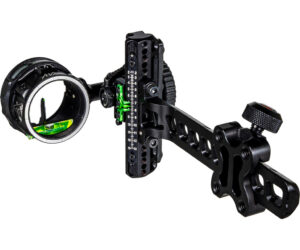 Axcel Driver Plus Slider Sight w/AVX-41 Scope Stealth BH .019 Green Fiber Single Pin RH