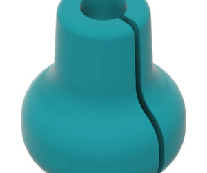 Pine Ridge Beak Button Turquois 1 pk.