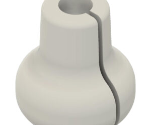 Pine Ridge Beak Button Clear 1 pk.