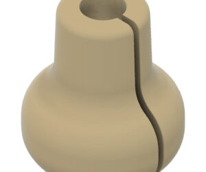 Pine Ridge Beak Button Tan 1 pk.