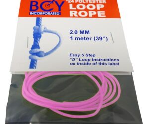 BCY 24 D-Loop Material Pink 1m
